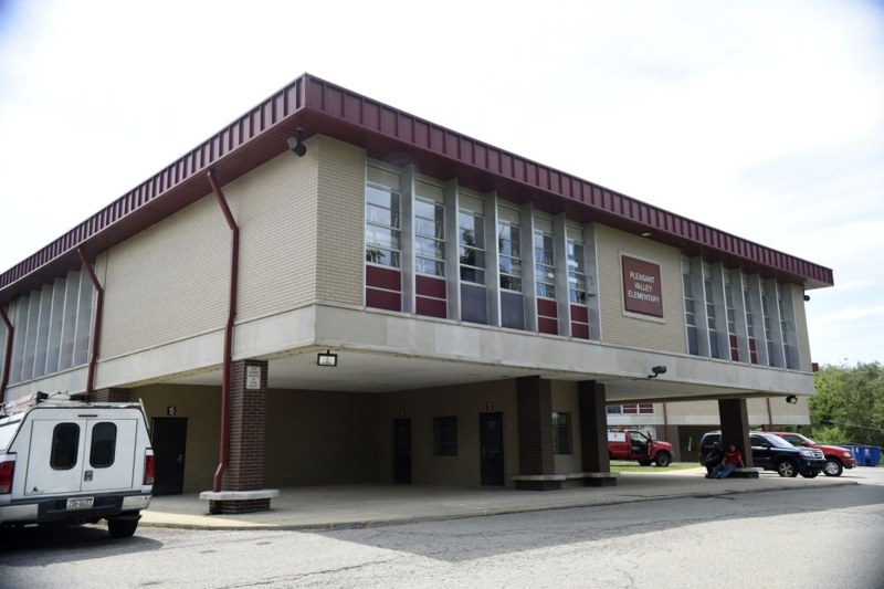 Pleasant Valley Elementary School in McMurray, Pennsylvania, where first-grade teacher Katharine Viviano was cited for public drunkenness